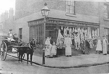 Holl's Butcher's in the 19th century